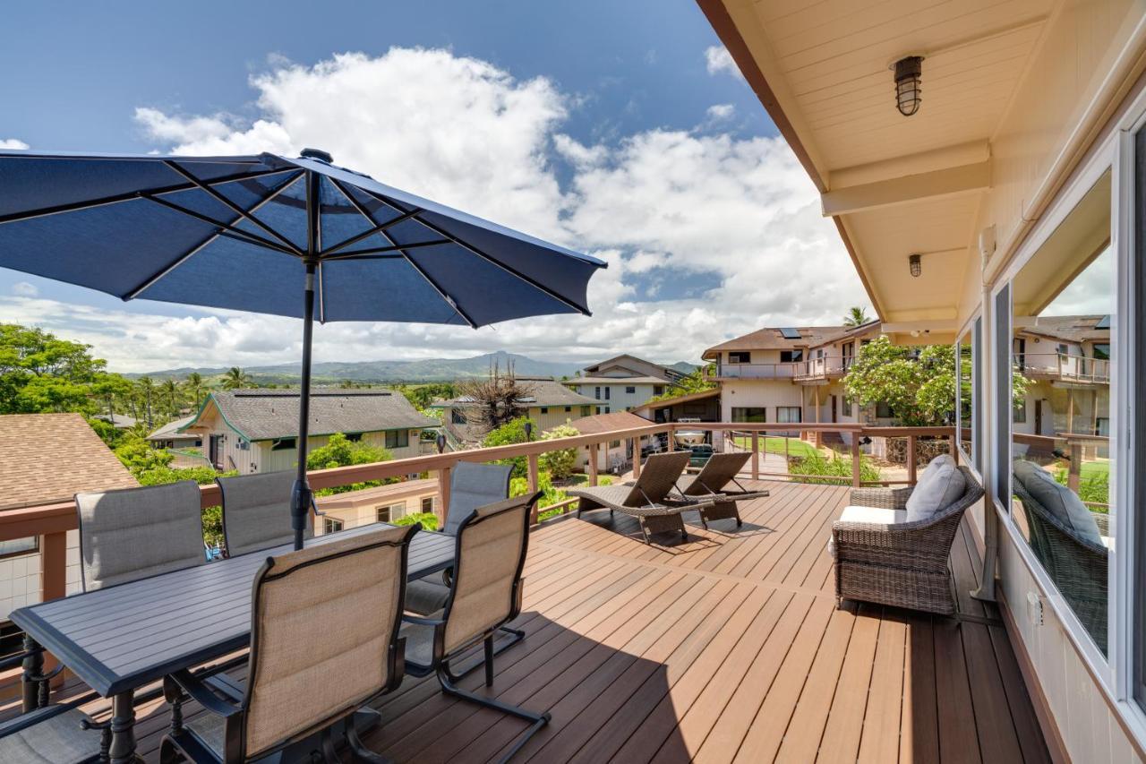 Updated Poipu Home Large Deck With Scenic View Koloa Luaran gambar